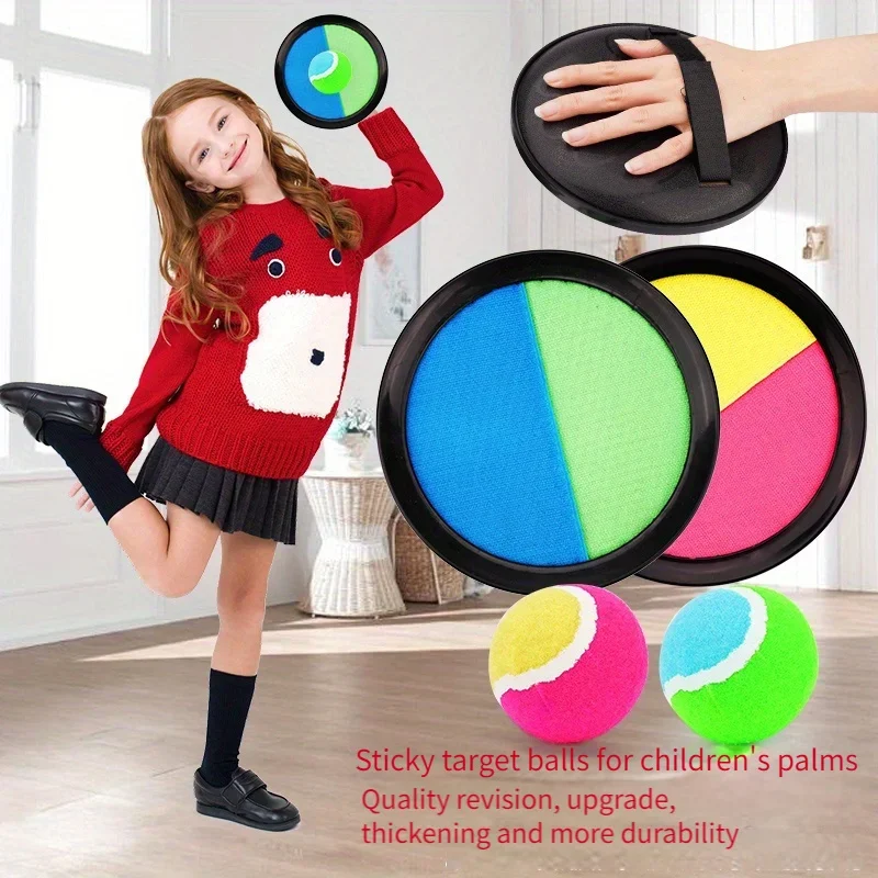 Catch Ball Velcro - 1 Set Kids Sucker Sticky Ball
