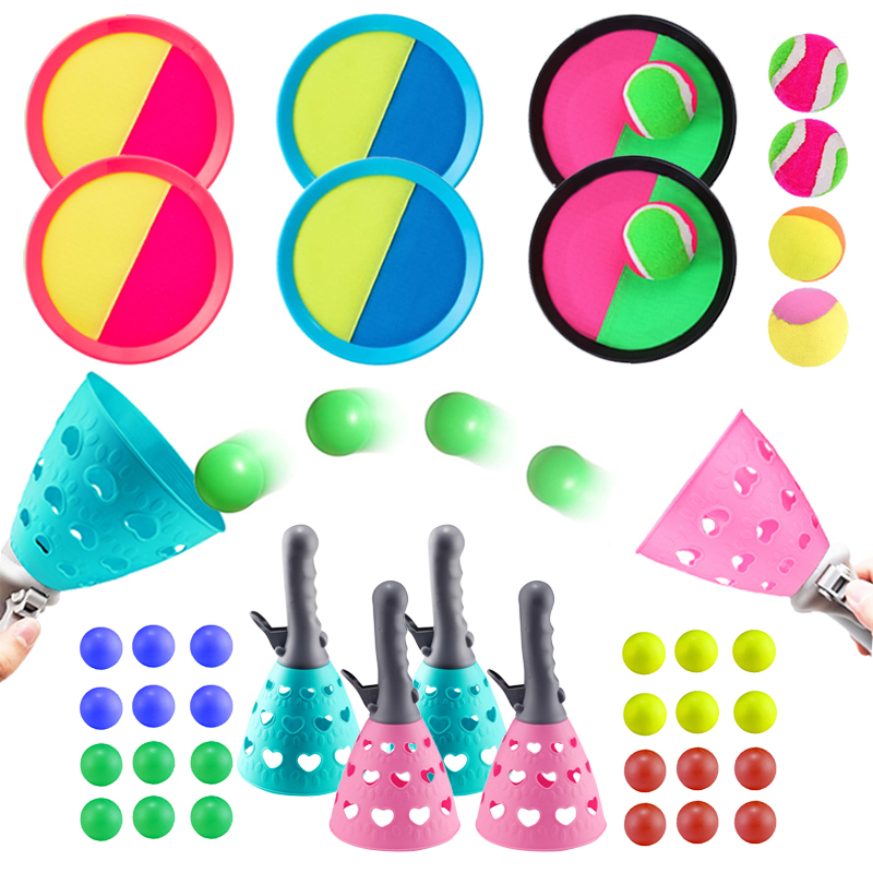 Catch Ball Velcro - Toss and Catch Ball Set Outside
