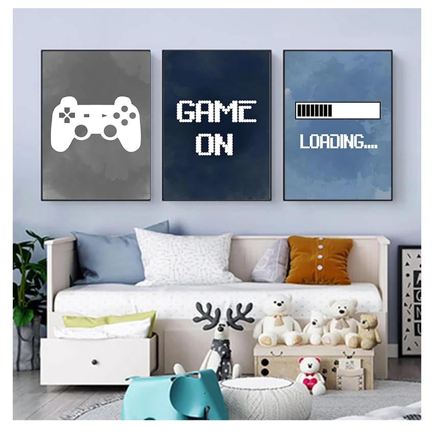 Party Games Kids - Nursery Boys Wall Decor , Gaming