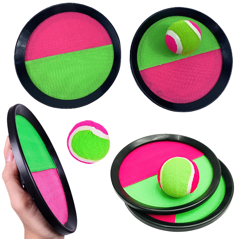 Catch Ball Velcro - Sticky Ball Toy Set Kids Colorful