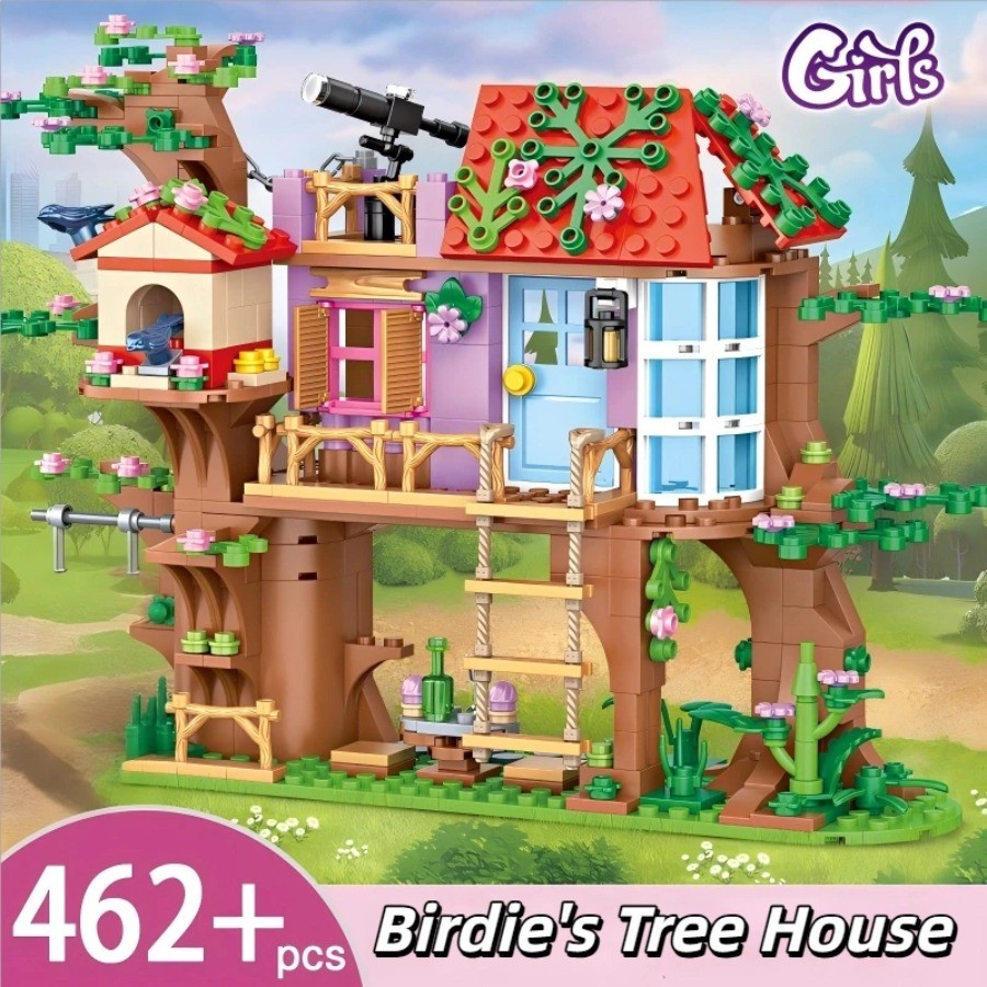 Ladder Toss Set - 462pcs City Friends Bird Tree House