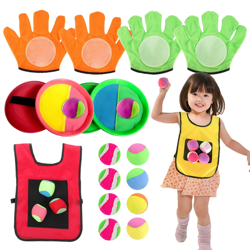 Catch Ball Velcro - Children Ball Toys Sticky Ball Outdoor