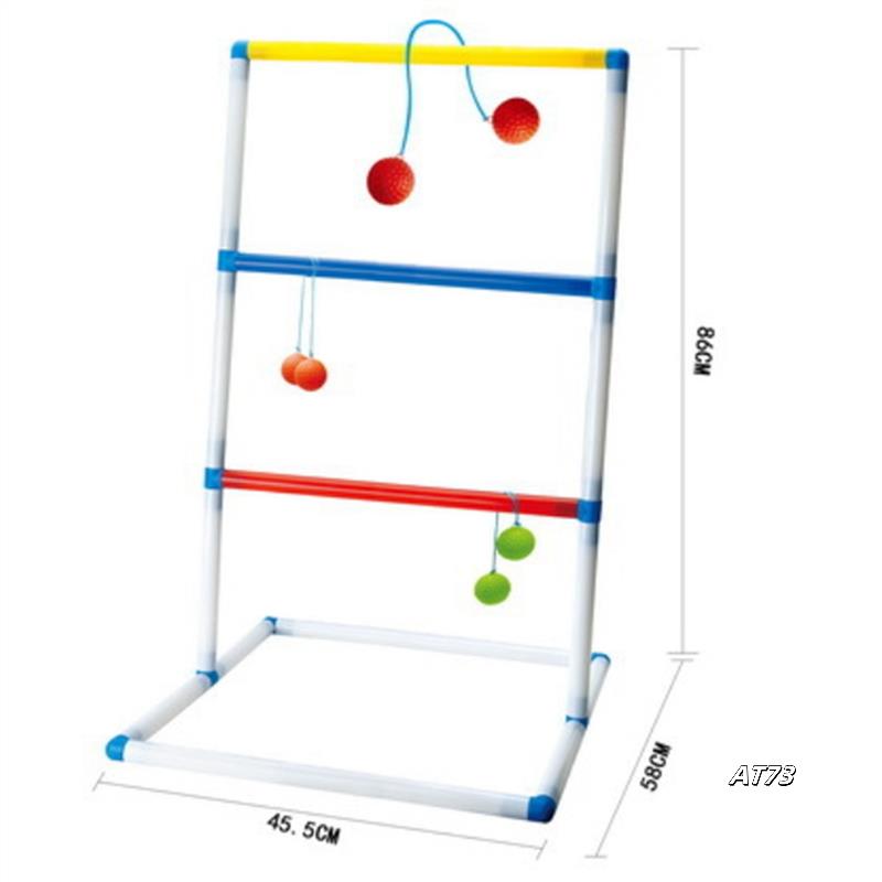 2X Ladder Ball Game Set Golf T - Ladder Toss Set ulasan dan harga