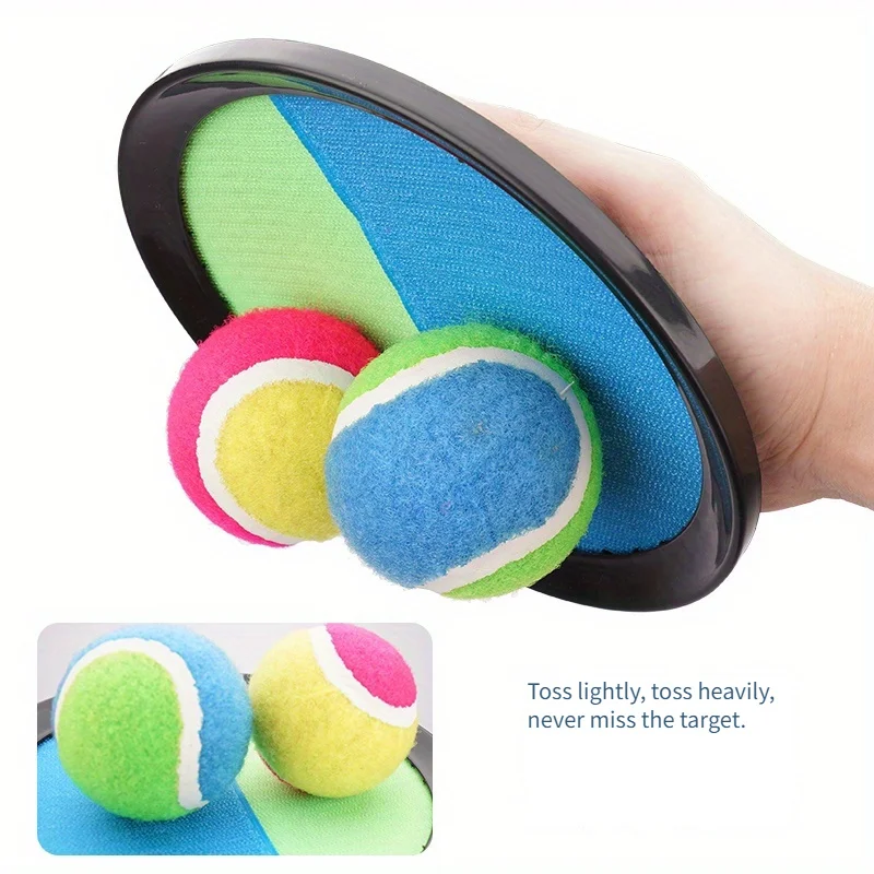 1 Set  Kids Sucker Sticky Ball - Catch Ball Velcro ulasan dan harga