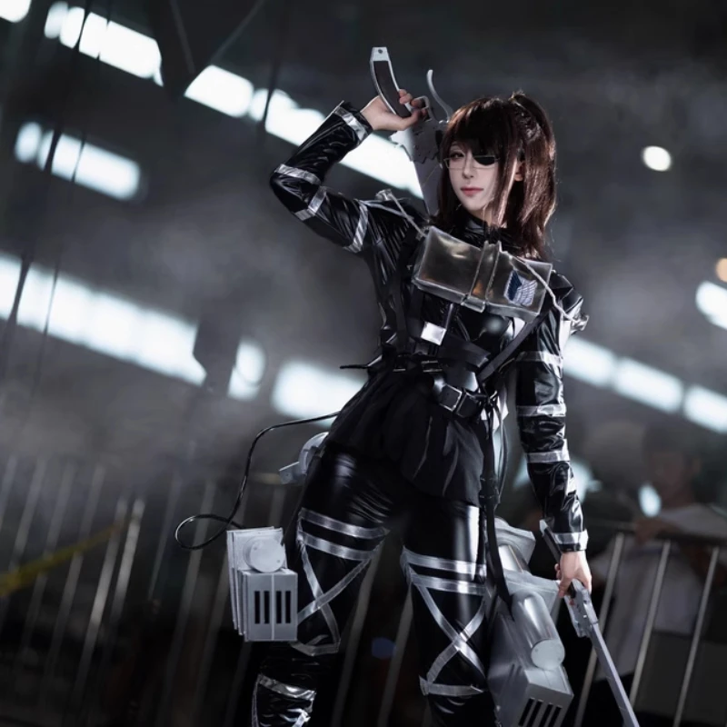 Mikasa  Ackerman Costumes Atta - Party Games Cartoon ulasan dan harga