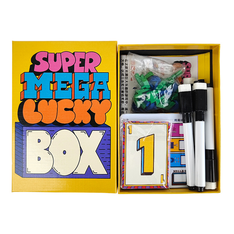 Super Mega Lucky Box Board Gam - Party Games Box ulasan dan harga