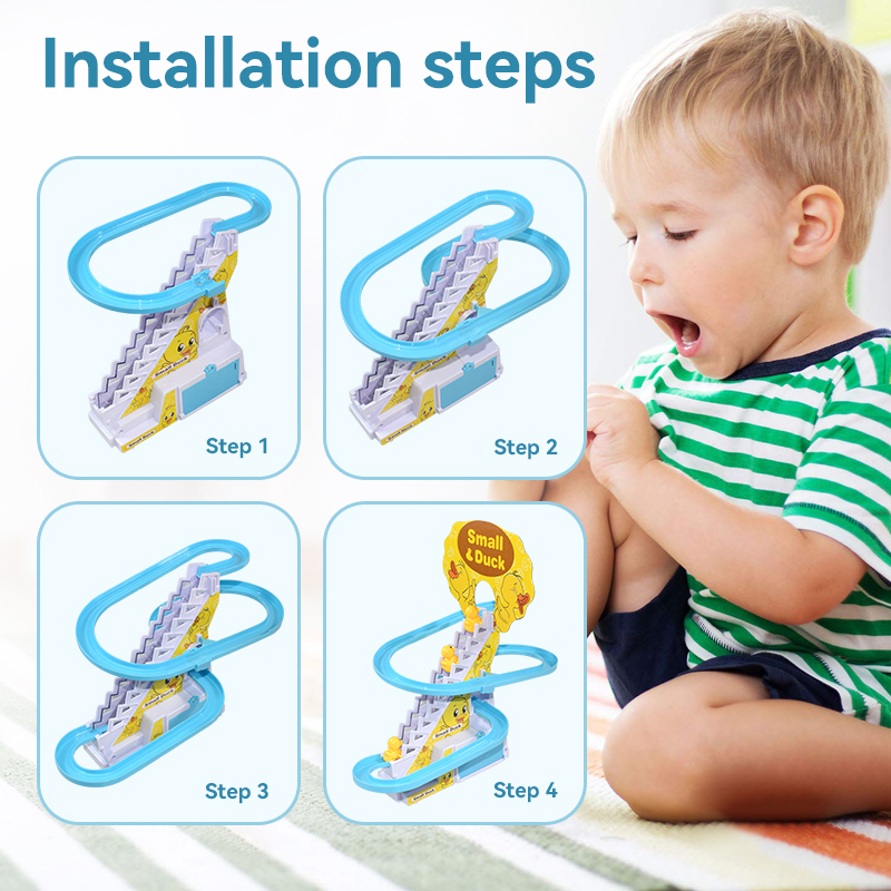 Climbing Stairs Track Toys Ele - Ladder Toss Set ulasan dan harga
