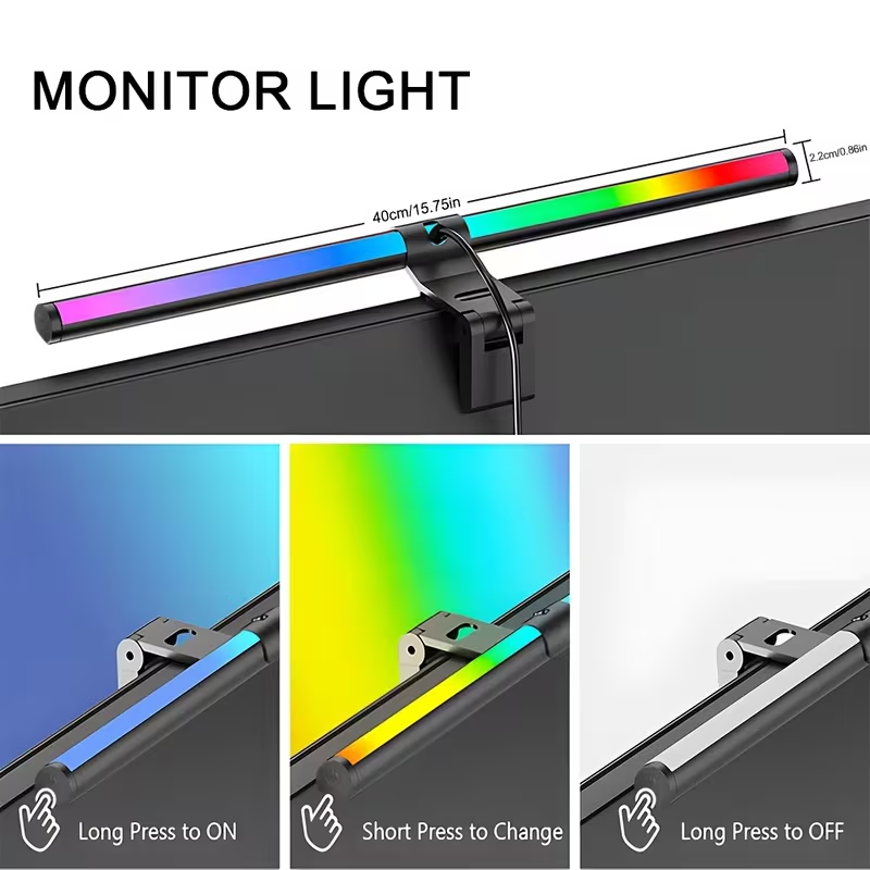 Monitor Light Bar LED Computer - Party Games On Switch ulasan dan harga