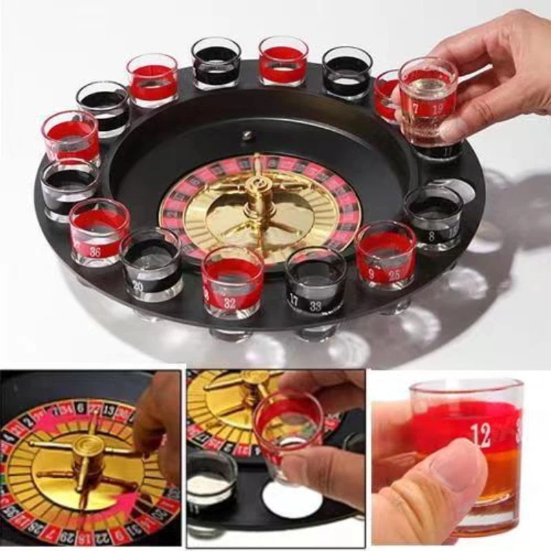 Russian Turntable Lucky Shot D - Party Games Adults Drinking ulasan dan harga