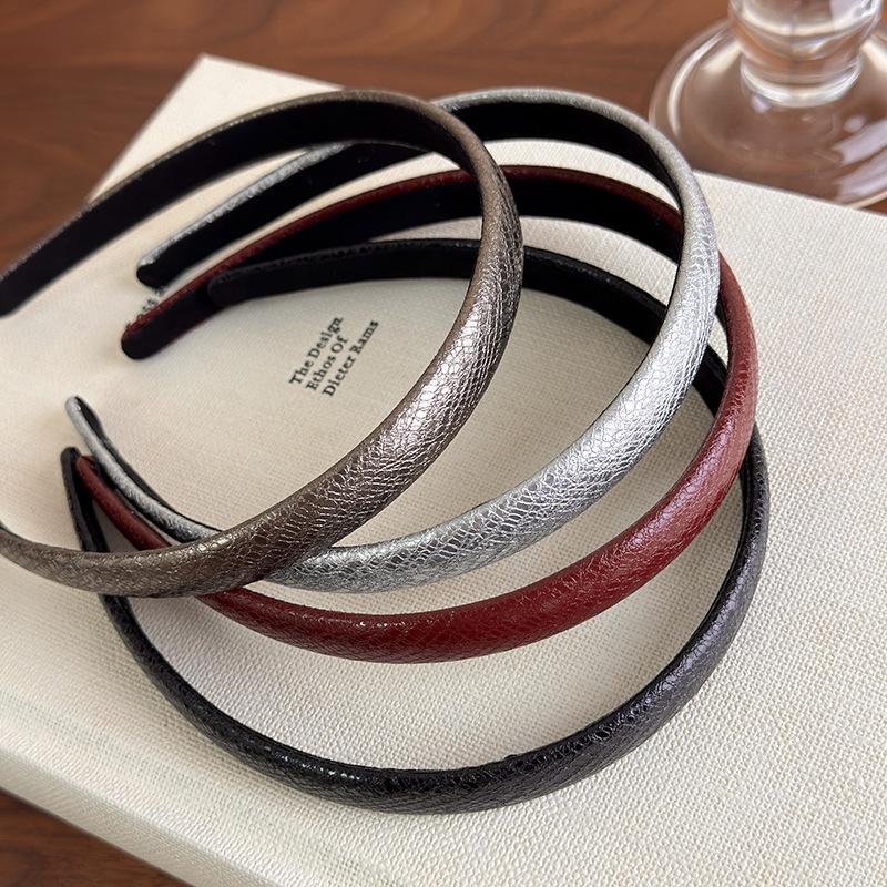 Vintage Red Leather Thin Headb - Ring Toss Outdoor ulasan dan harga