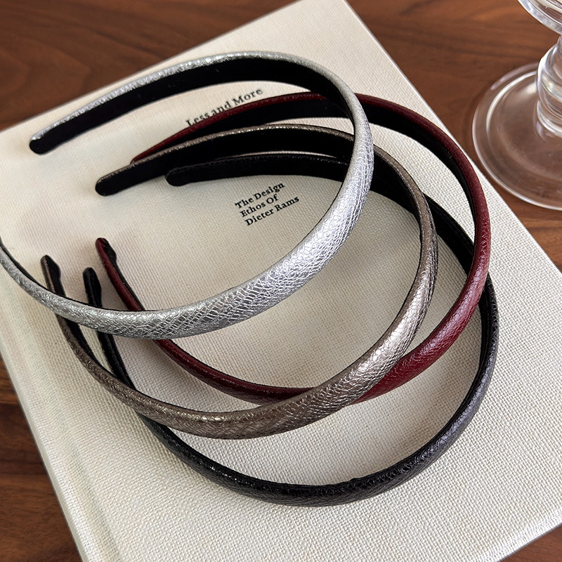 Vintage Red Leather Thin Headb - Ring Toss Outdoor ulasan dan harga