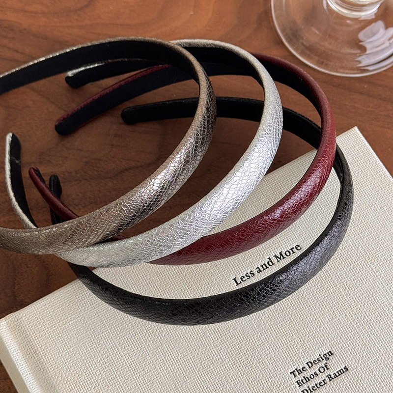 Vintage Red Leather Thin Headb - Ring Toss Outdoor ulasan dan harga