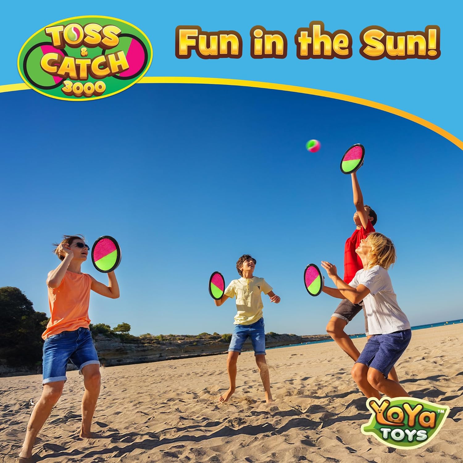 Kids Sticky Disc Toss Catch Ba - Catch Ball Velcro ulasan dan harga