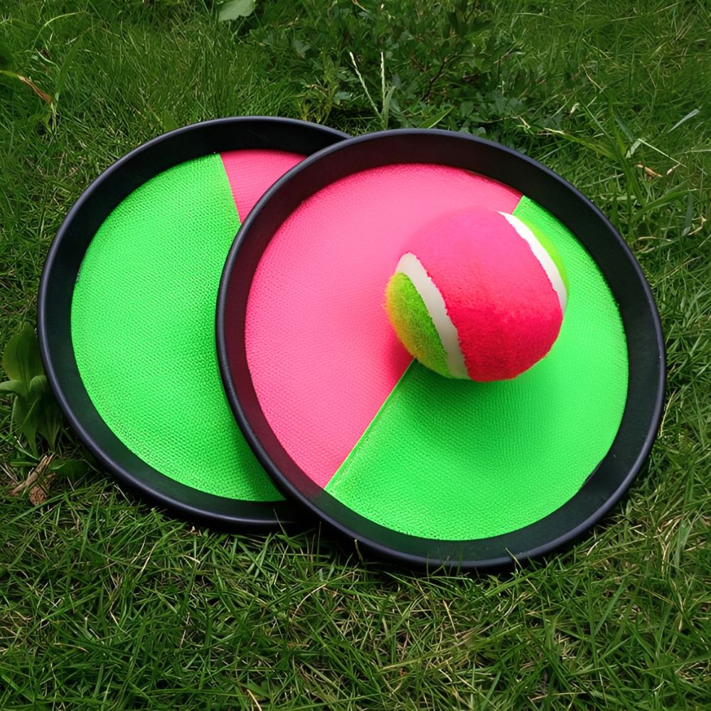 1 Set S/L Toss and Catch Ball  - Catch Ball Velcro ulasan dan harga