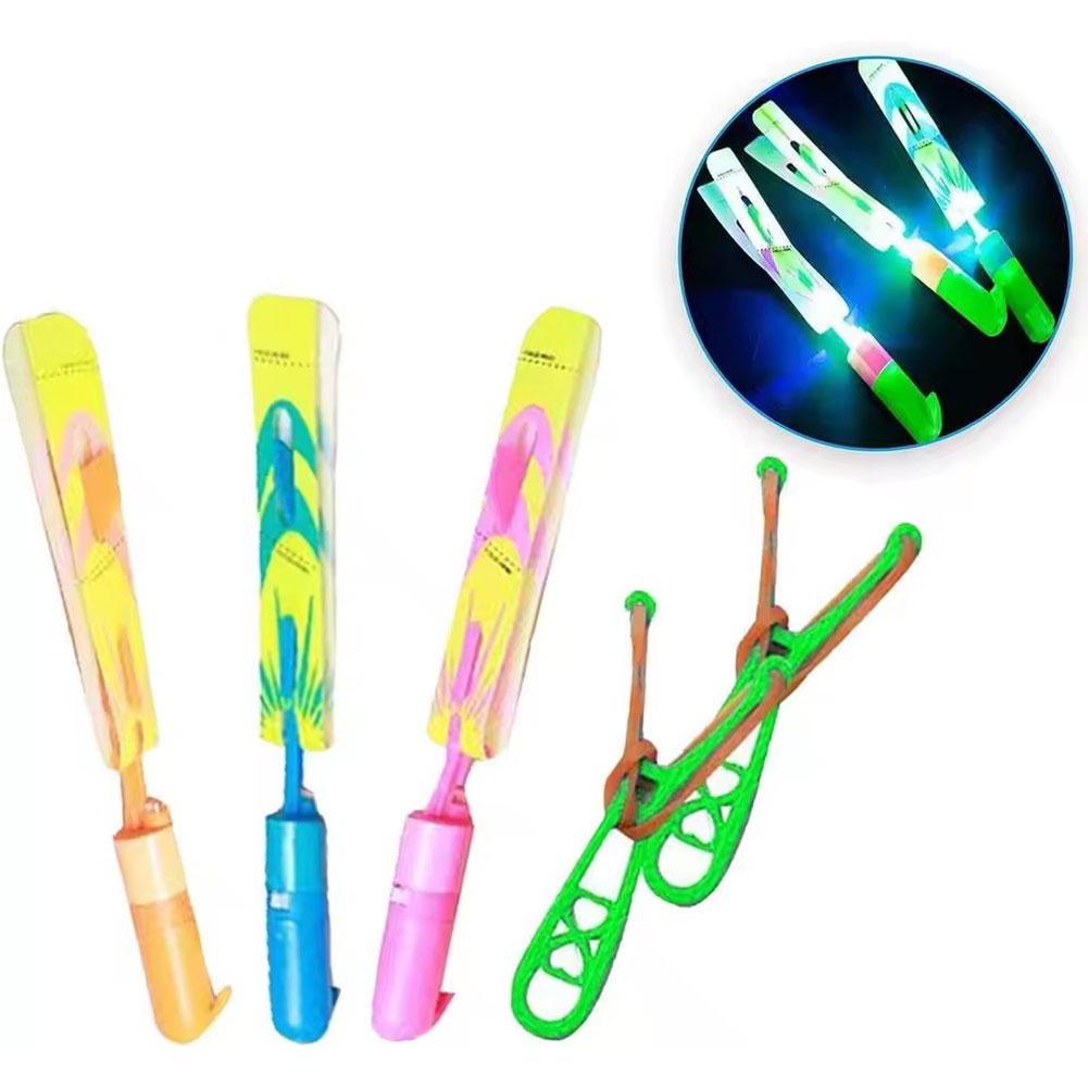 5PCS LED Slingshot Flying Copt - Catch Ball Velcro ulasan dan harga