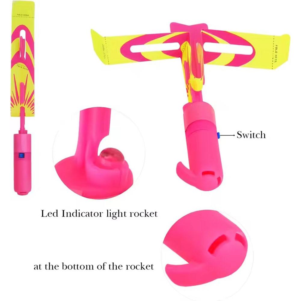 5PCS LED Slingshot Flying Copt - Catch Ball Velcro ulasan dan harga