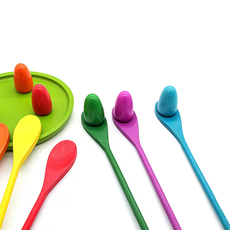 6 Pcs Egg Spoon Race Game Sets - Party Games Egg ulasan dan harga