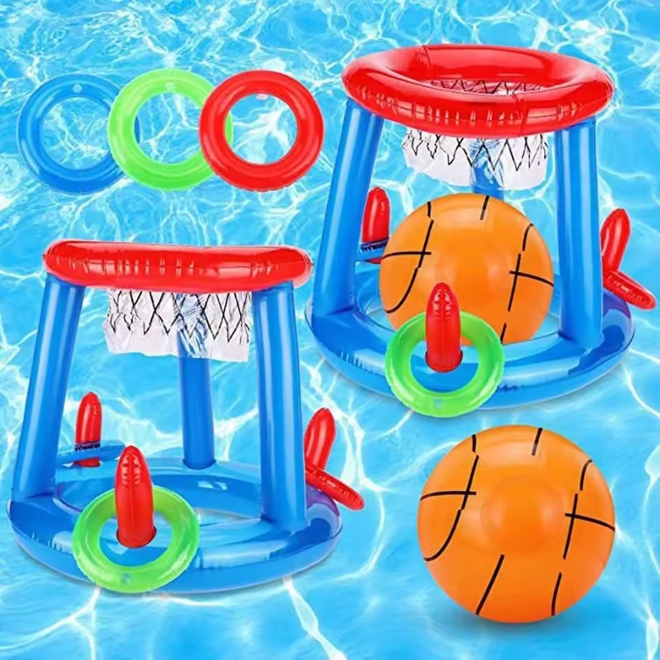Inflatable Floating Basketball - Ring Toss Outdoor ulasan dan harga