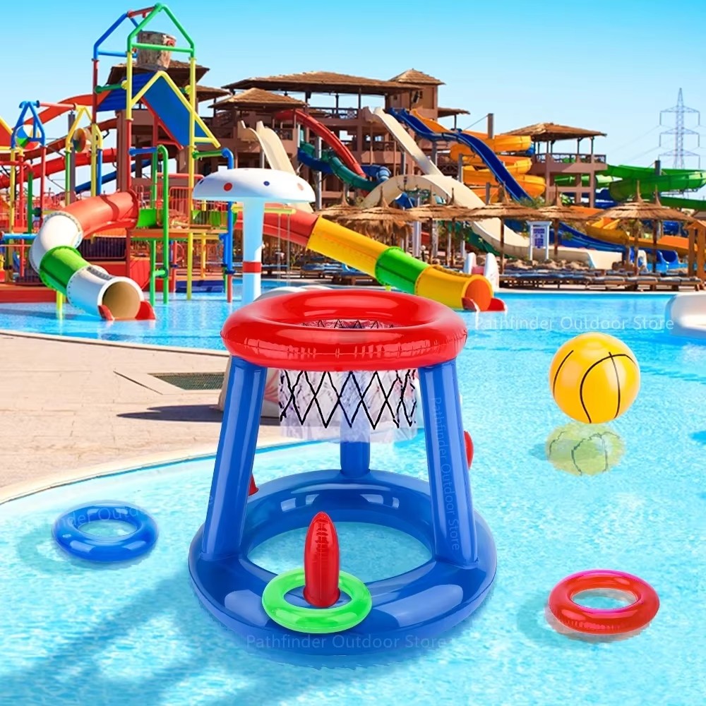 Inflatable Floating Basketball - Ring Toss Outdoor ulasan dan harga