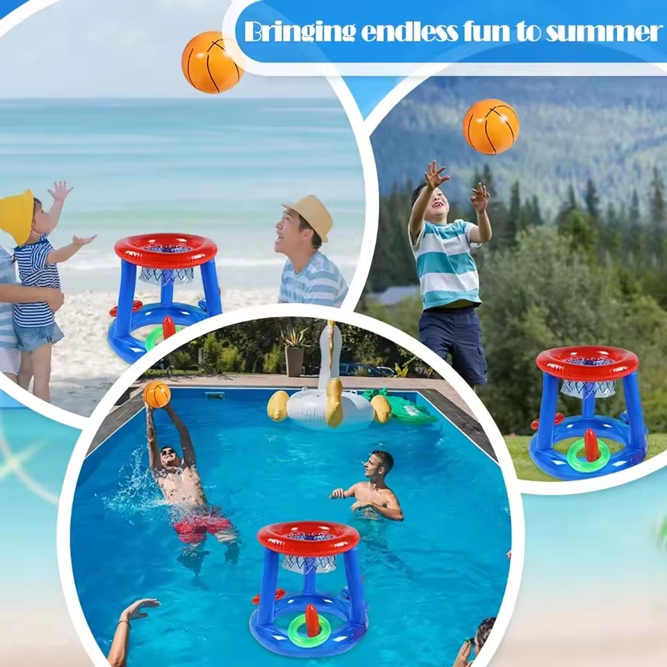 Inflatable Floating Basketball - Ring Toss Outdoor ulasan dan harga