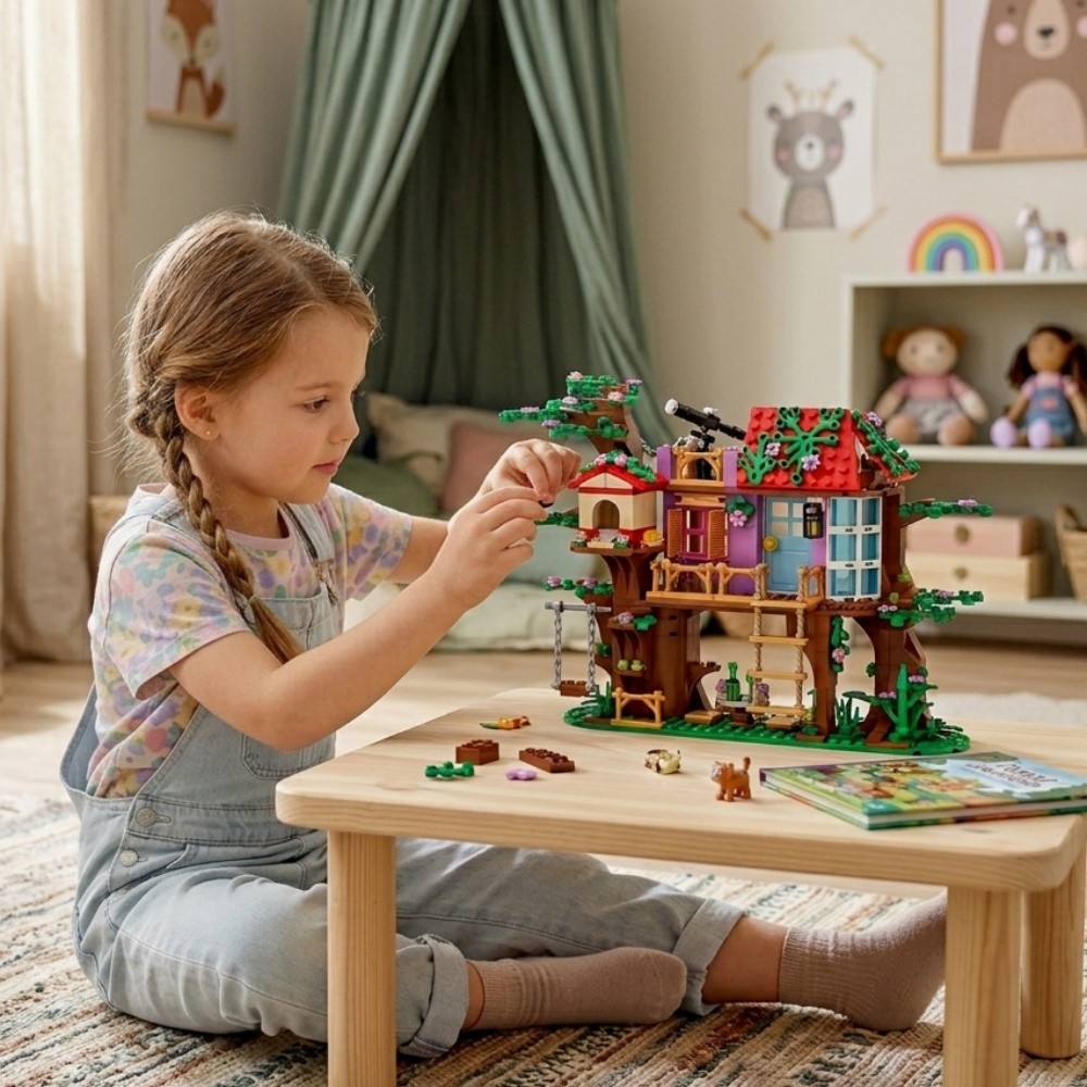 462pcs City Friends Bird Tree  - Ladder Toss Set ulasan dan harga