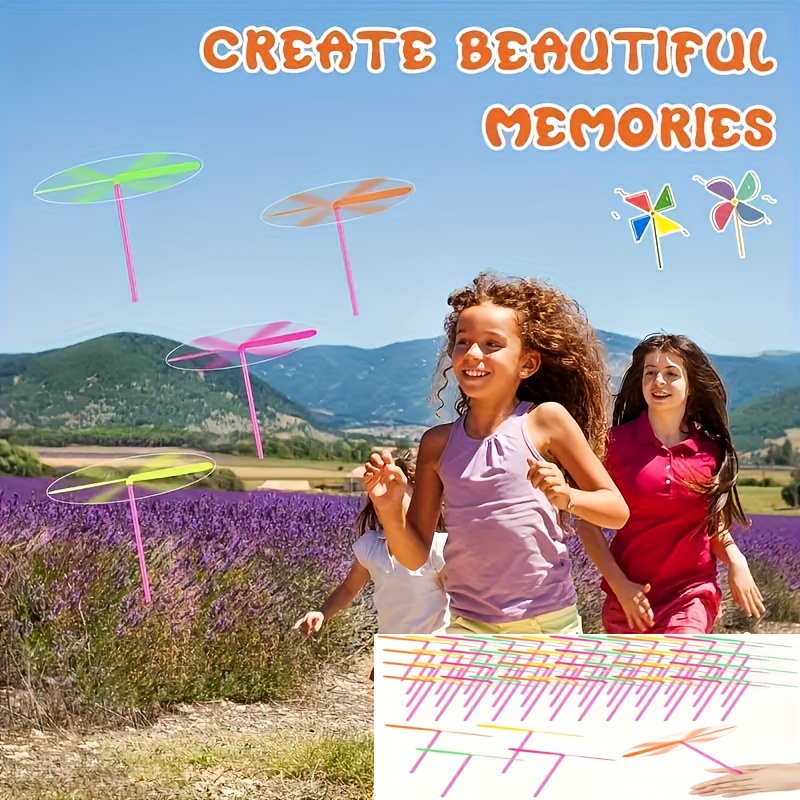 100pcs Dragonfly Flying Toys E - Party Games Easy ulasan dan harga