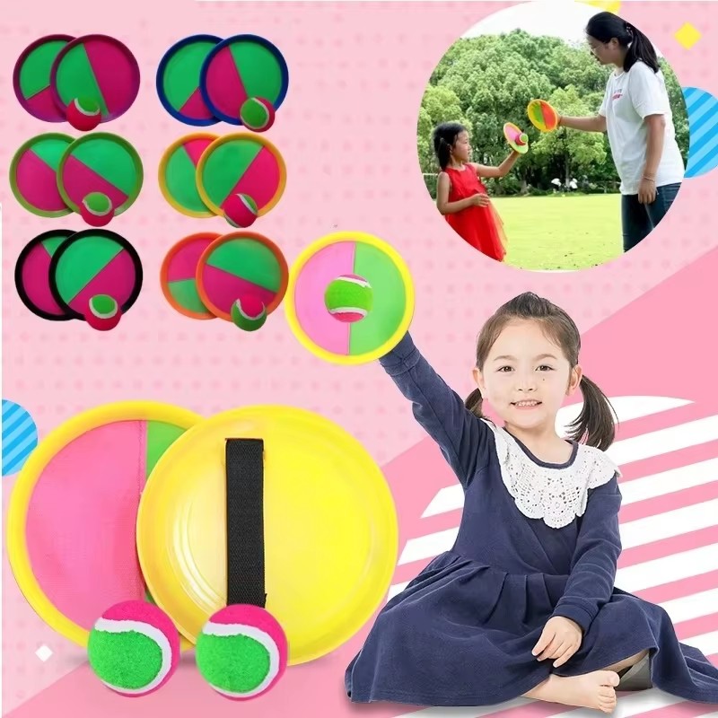 Funny Family Two Person Outdoo - Catch Ball Velcro ulasan dan harga