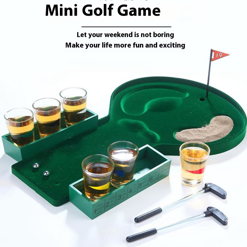 Mini Golf Table Games Toy Bar  - Party Games Adults Drinking ulasan dan harga