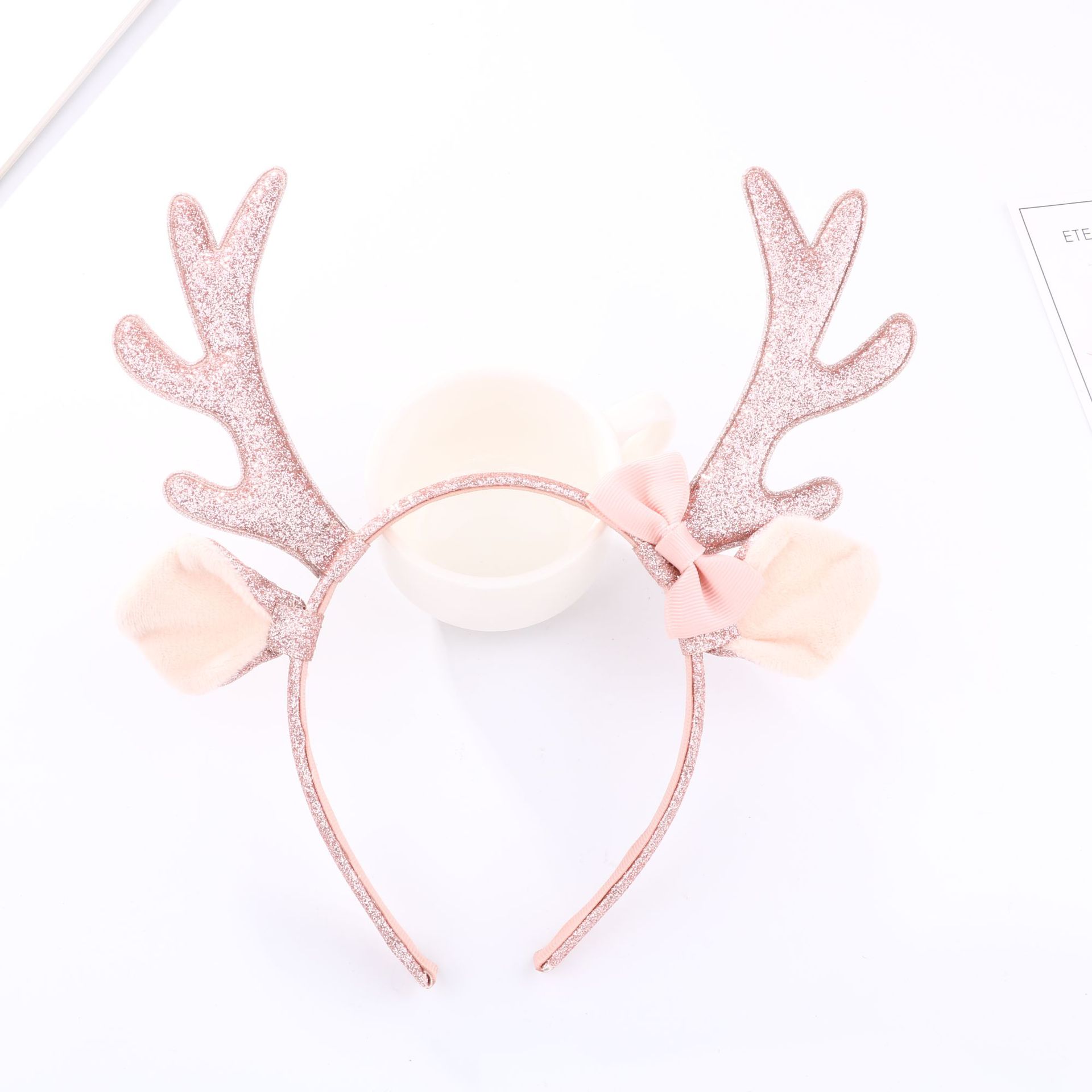 Cute Pink Glitter Reindeer Ant - Ring Toss Outdoor ulasan dan harga