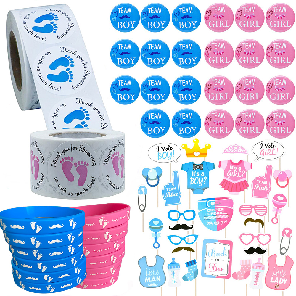 Gender Reveal Party Supplies B - Party Games Graduation Ideas ulasan dan harga