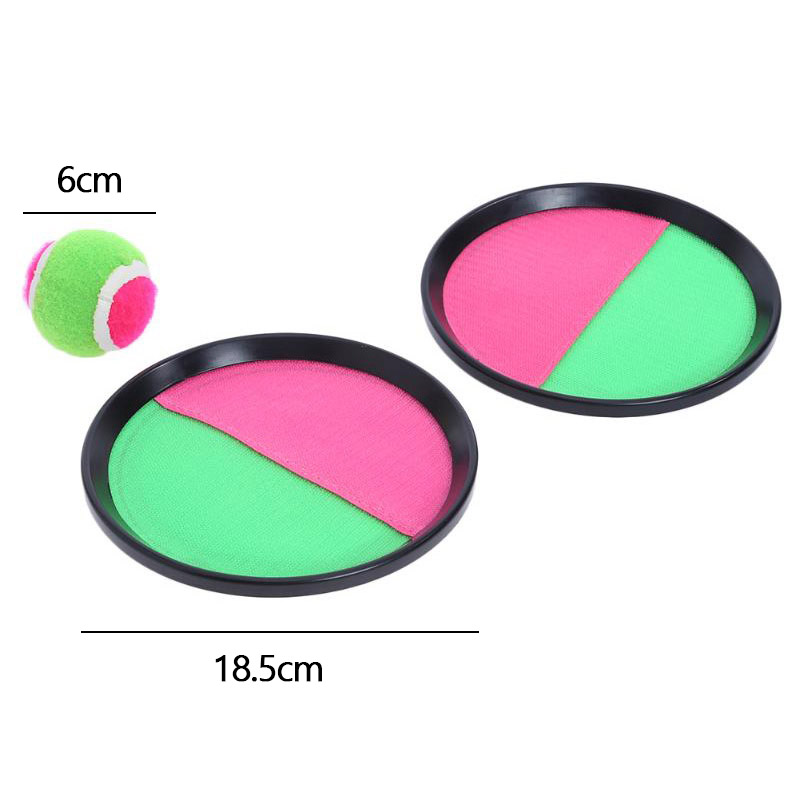 1Set Kids Sticky Ball Toy Set  - Catch Ball Velcro ulasan dan harga