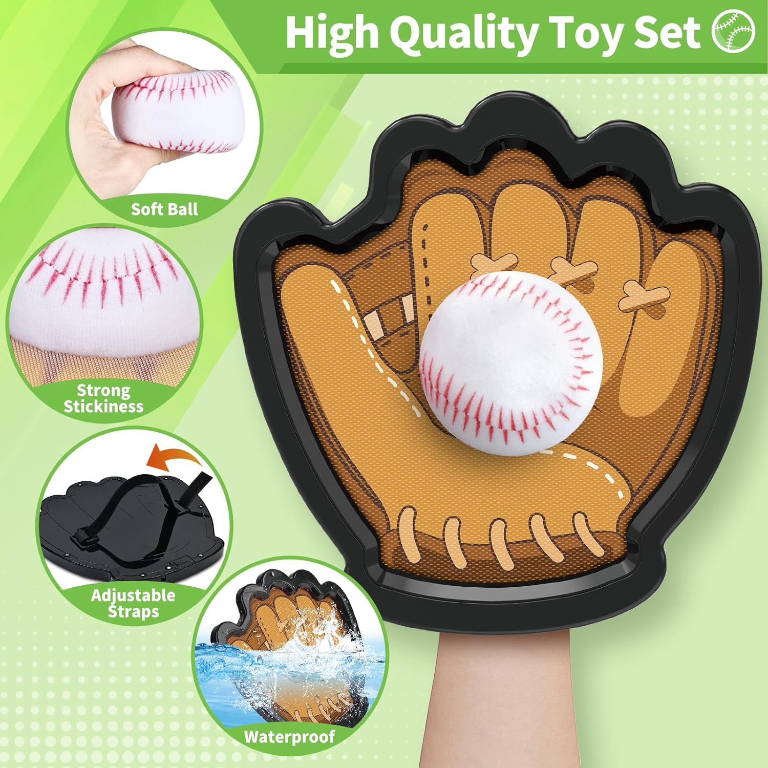 Catch and Toss Ball Game Set S - Catch Ball Velcro ulasan dan harga