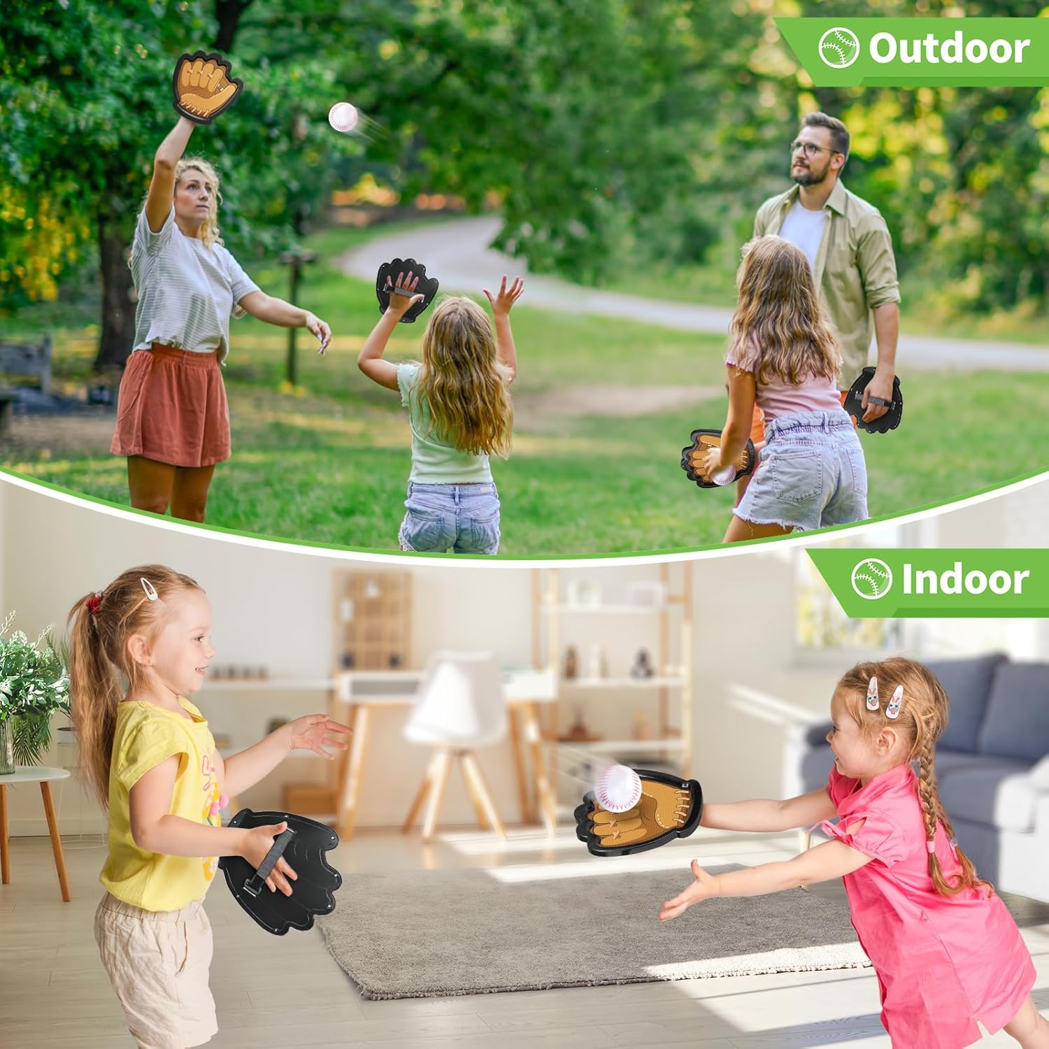 Catch and Toss Ball Game Set S - Catch Ball Velcro ulasan dan harga