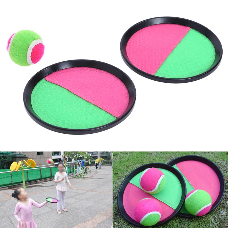 1 Set  Kids Sucker Sticky Ball - Catch Ball Velcro ulasan dan harga