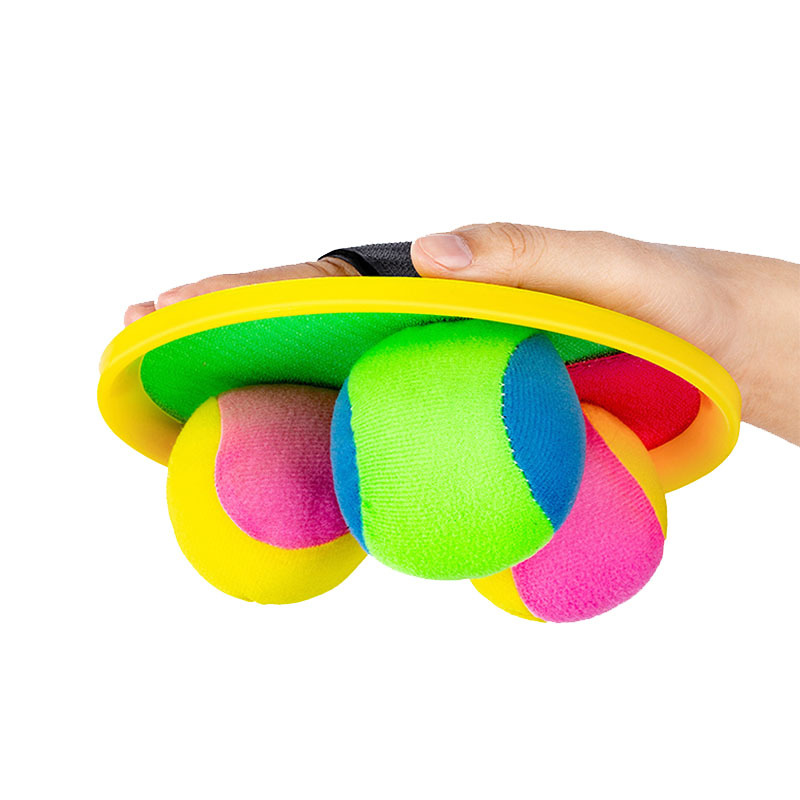 1 Set  Kids Sucker Sticky Ball - Catch Ball Velcro ulasan dan harga