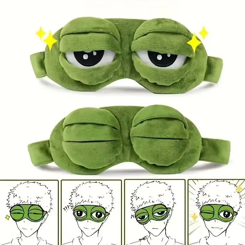 Frog Shaped Eye Mask Party Gam - Party Games Cartoon ulasan dan harga