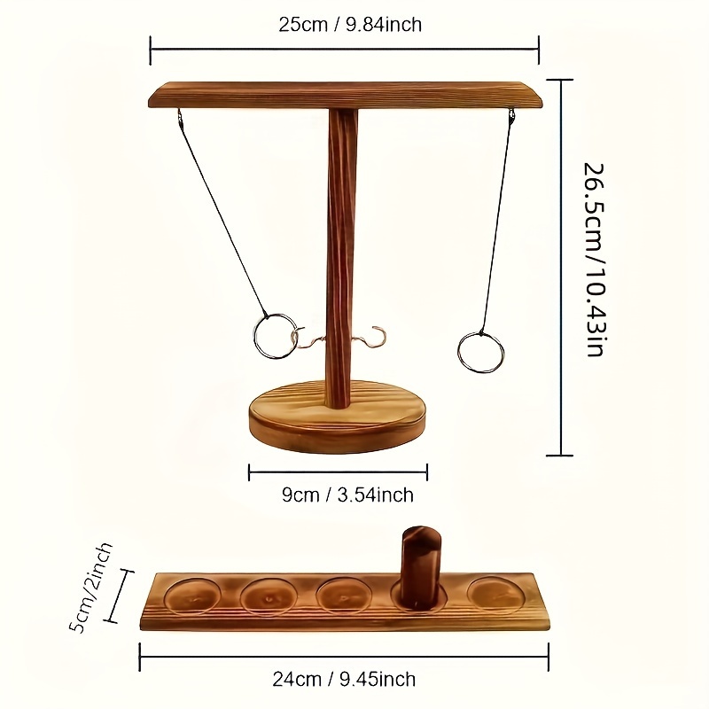 Ultimate Wooden Loop Throw Gam - Party Games Easy ulasan dan harga